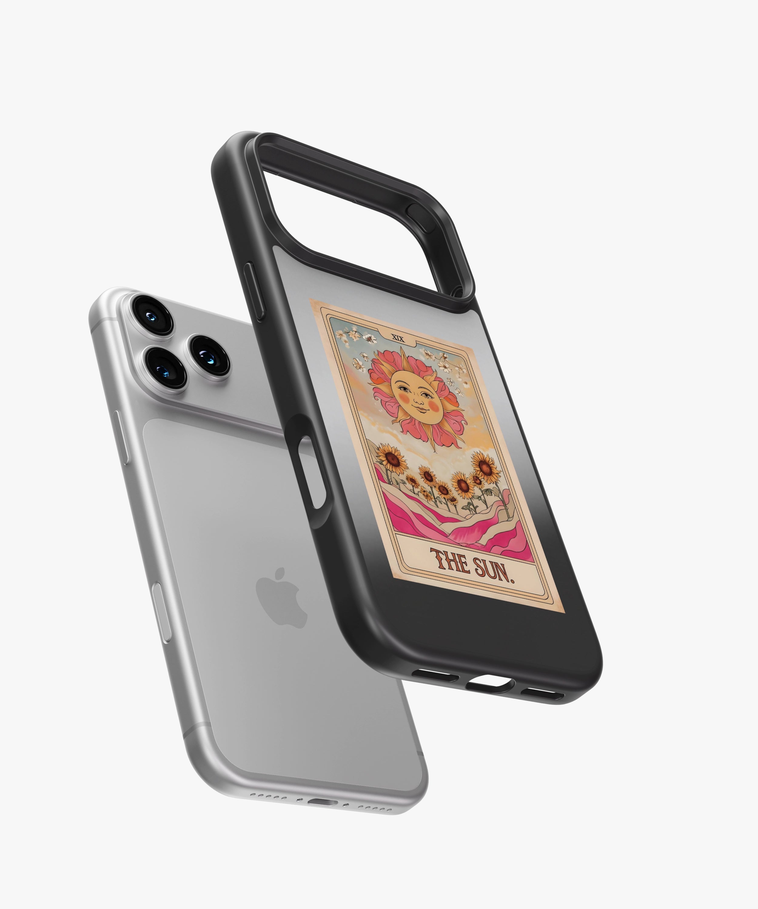 The Sun Tarot Luxe Mirror Phone Case