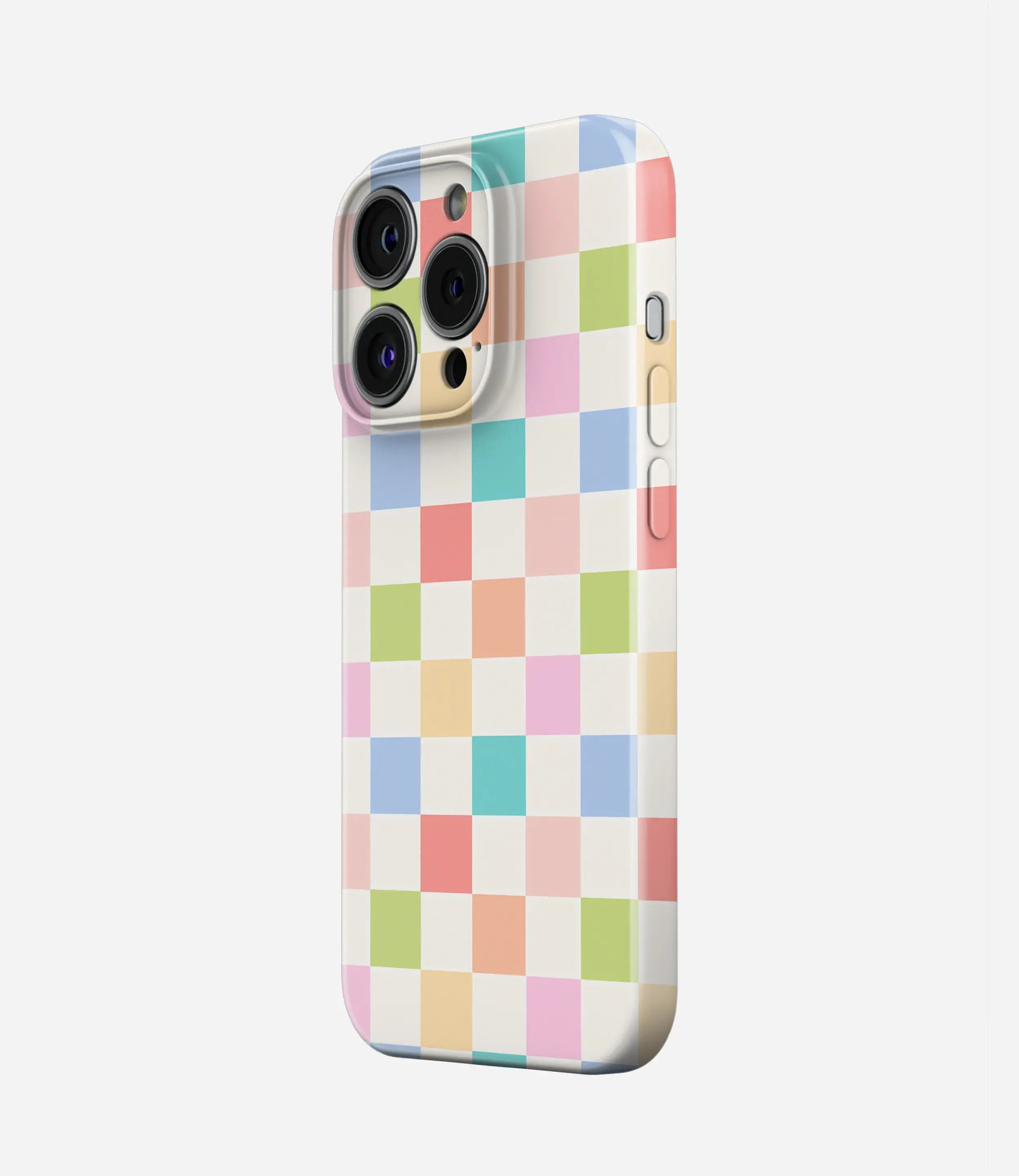 Happy Squares Glossy Hard Case