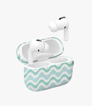 Load image into Gallery viewer, Minty Waves Glossy Airpod Case