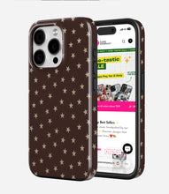 Load image into Gallery viewer, Mocha Stars Glossy Armoured Case