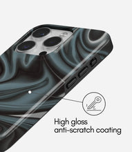 Load image into Gallery viewer, Obsidian Swirl Glossy Armoured Case