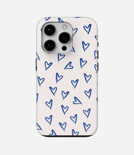 Load image into Gallery viewer, Scribbled Love Glossy Armoured Case