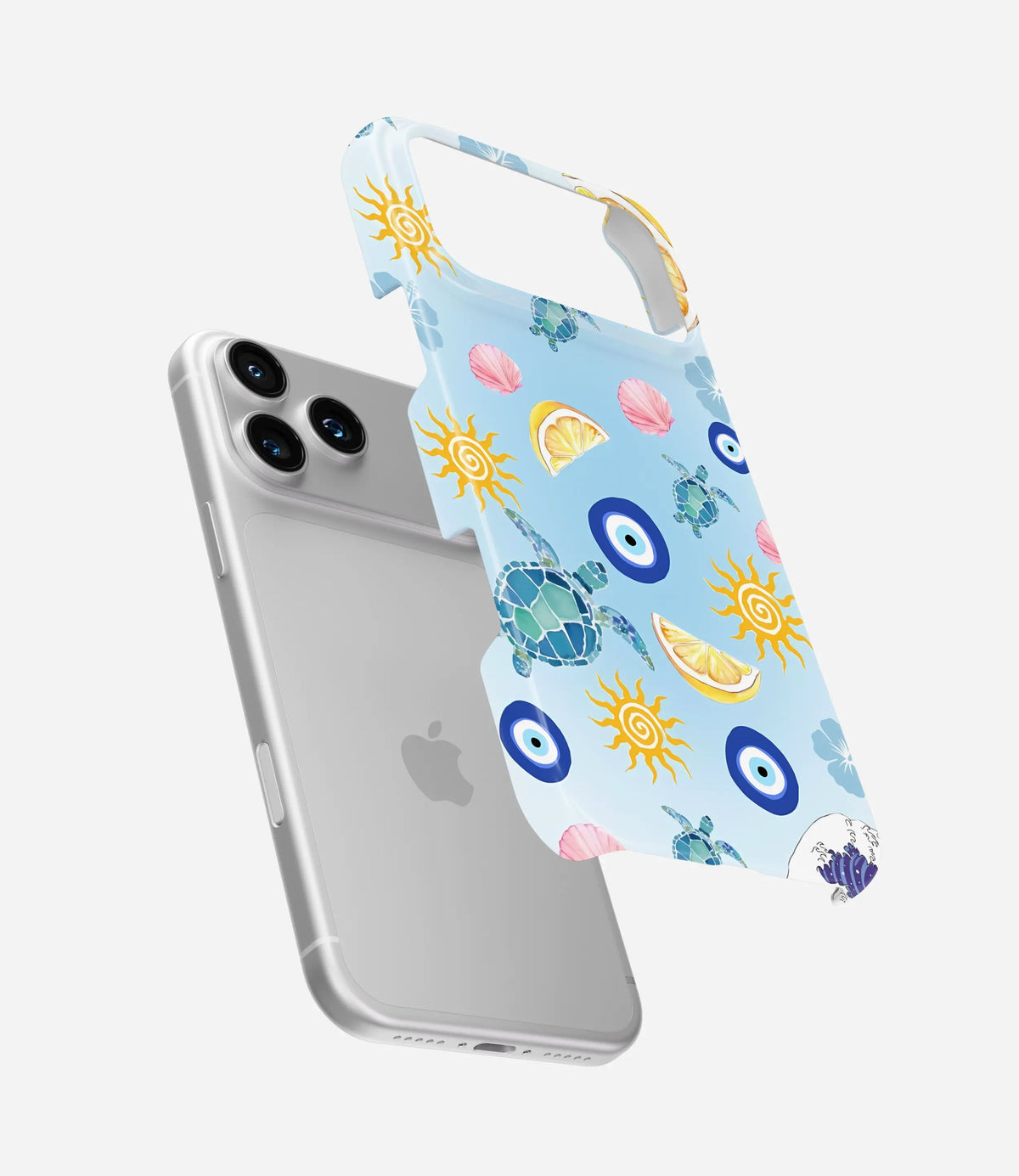 Mediterranean Turtle Vibes SnapFit Matte Case
