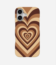 Load image into Gallery viewer, Y2k Choco Brown Heart Case