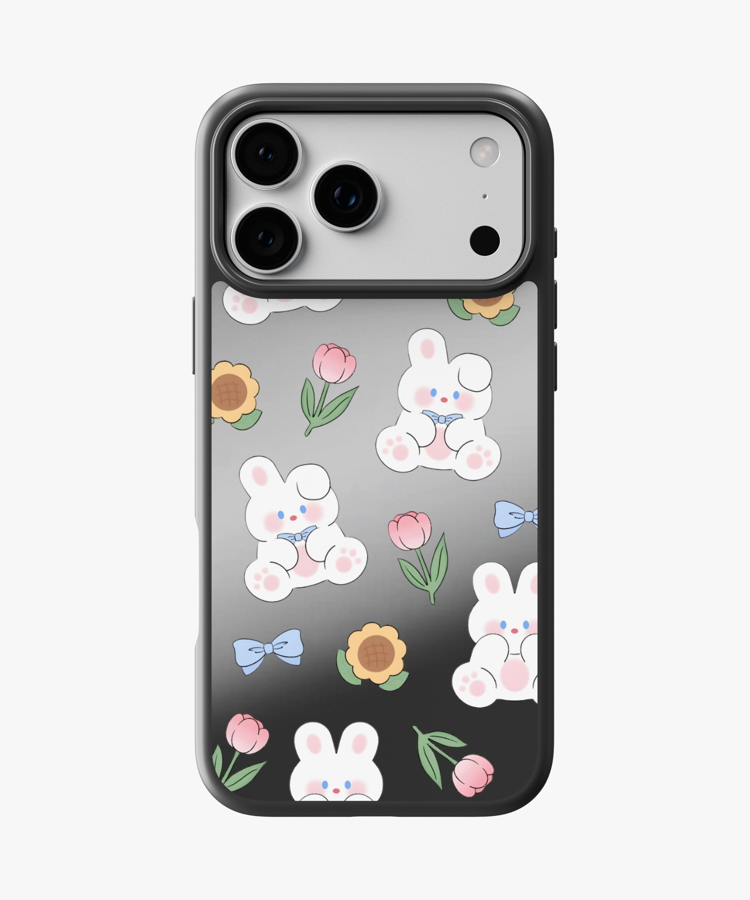 Bloom Bunny Luxe Mirror Phone Case
