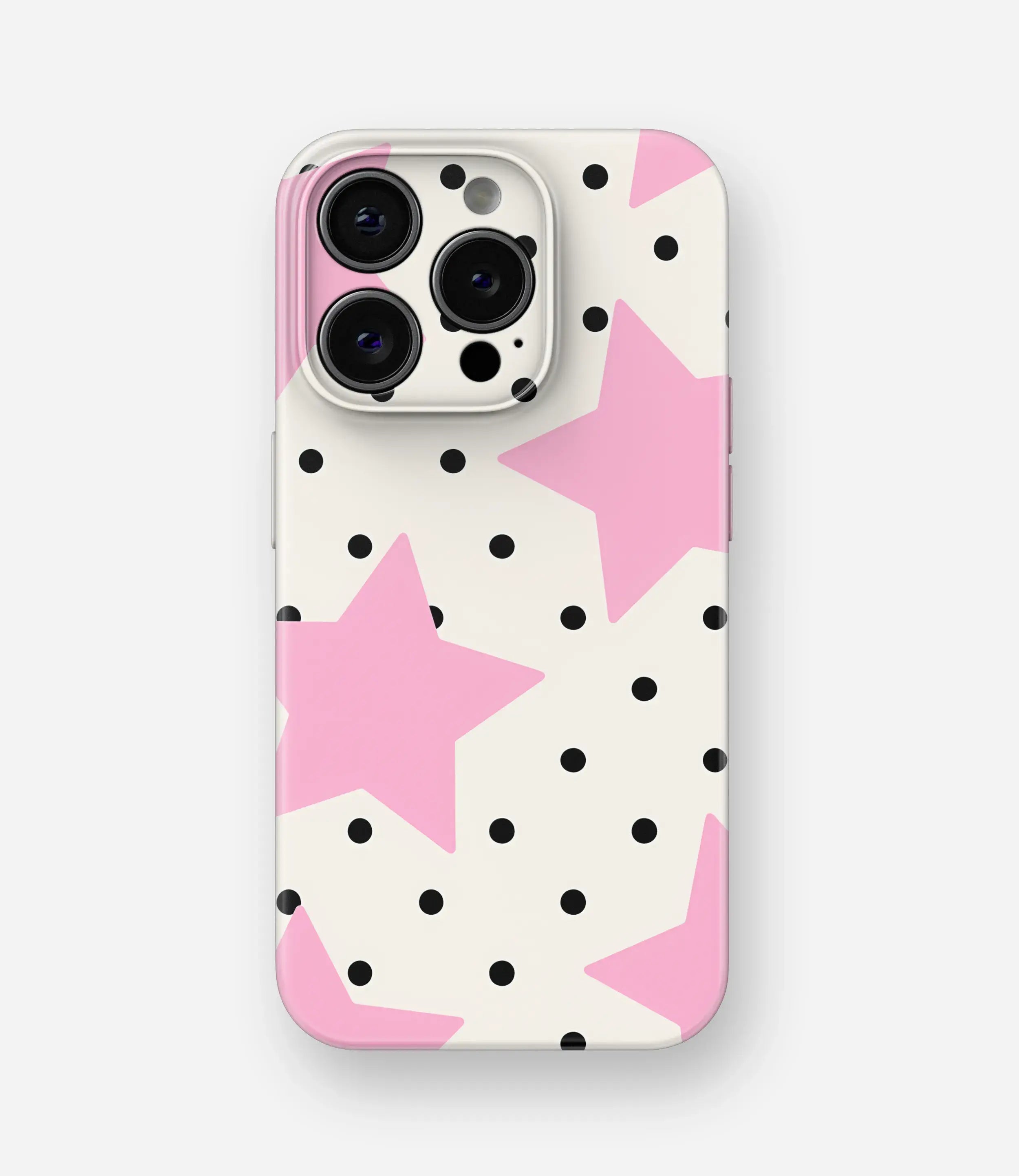 Pink Star Pop Glossy Hard Case