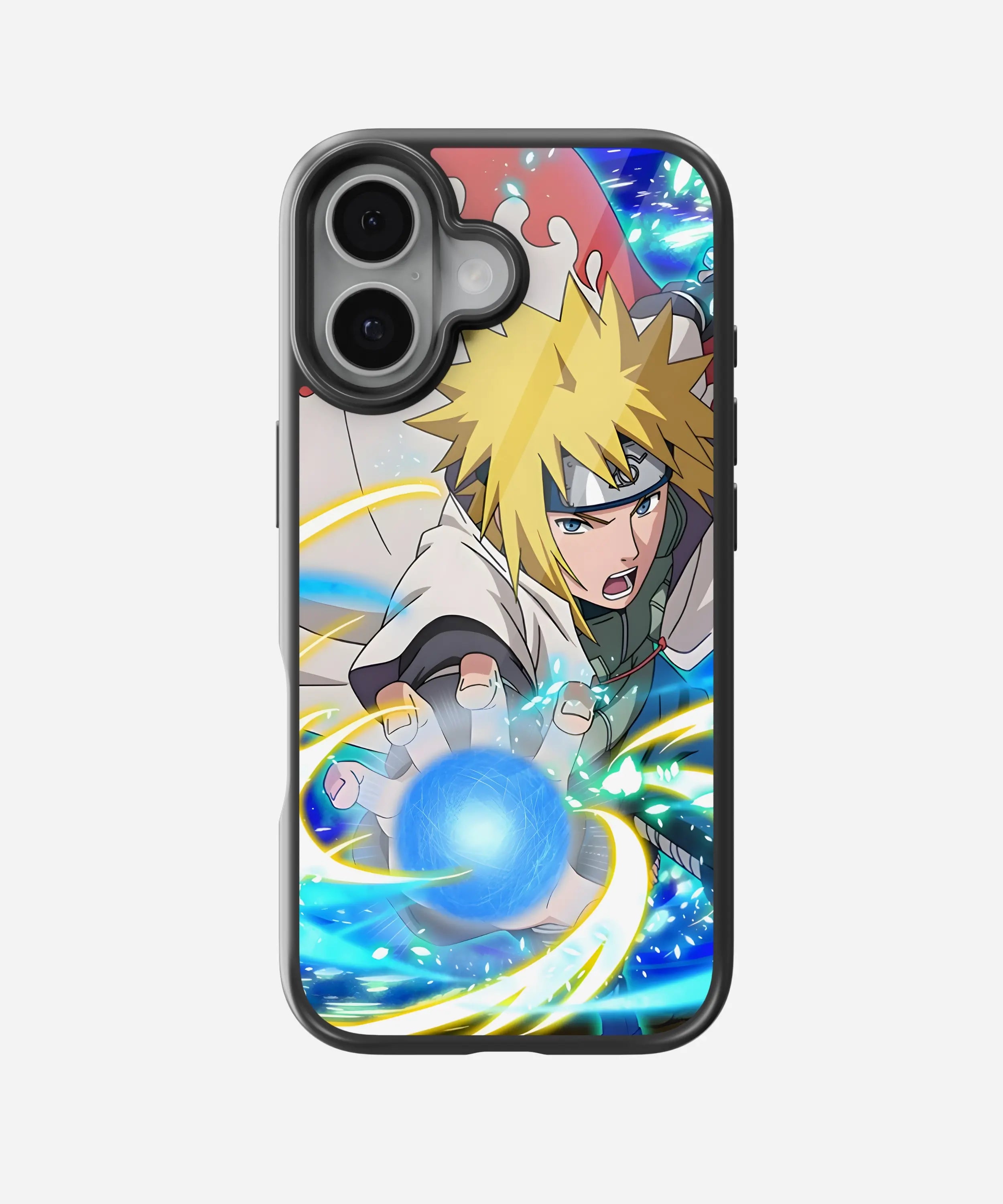 Minato Namikaze Glass Phone Case