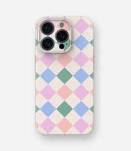 Load image into Gallery viewer, Colorful Pastel Diamond Glossy Hard Case