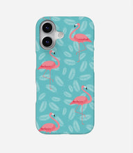 Load image into Gallery viewer, Pink Flamingo Tropical Phone Case