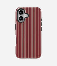 Load image into Gallery viewer, Burgundy Luxe Lines Glossy Armoured Case