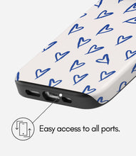 Load image into Gallery viewer, Scribbled Love Glossy Armoured Case