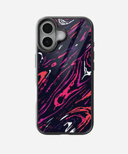 Load image into Gallery viewer, Abstract Spectrum Waves Pattern Glass Case