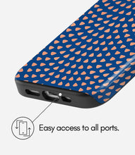 Load image into Gallery viewer, Tangerine Sprinkle Glossy Armoured Case