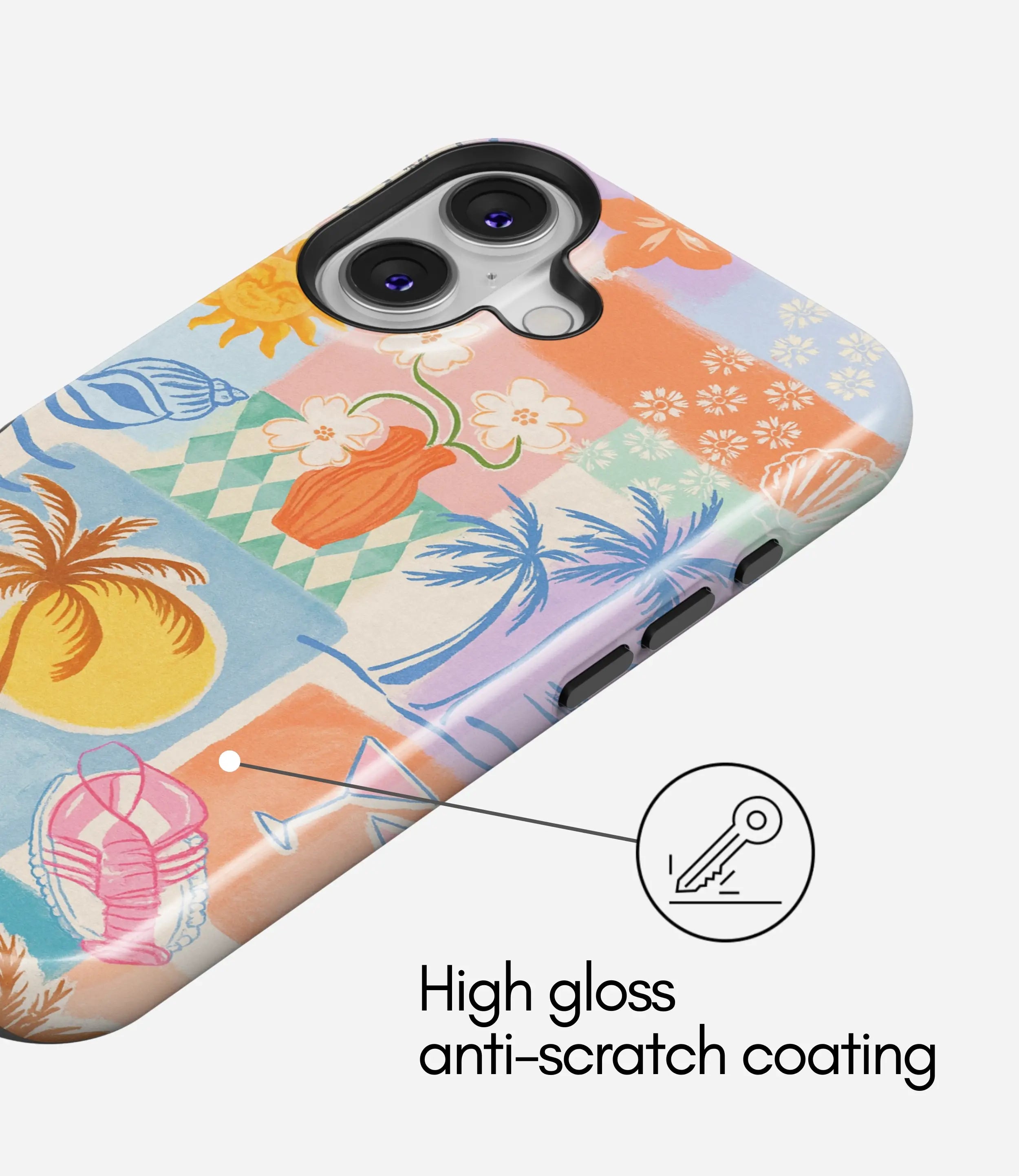 Coastal Dreamscape Glossy Armoured Case