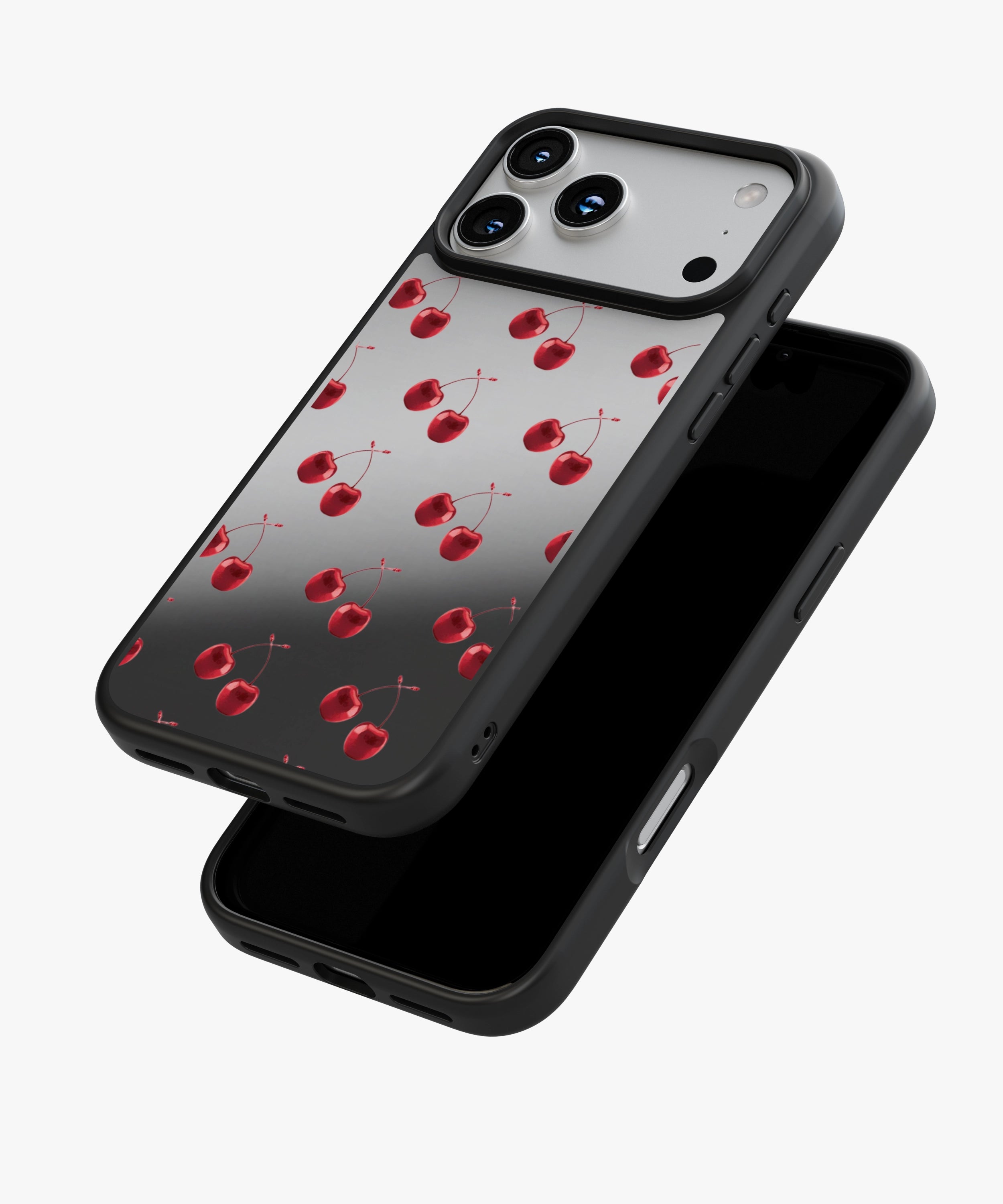 Cherry Crush Luxe Mirror Phone Case