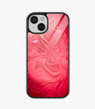 Load image into Gallery viewer, Brick Red Marble Glass Case