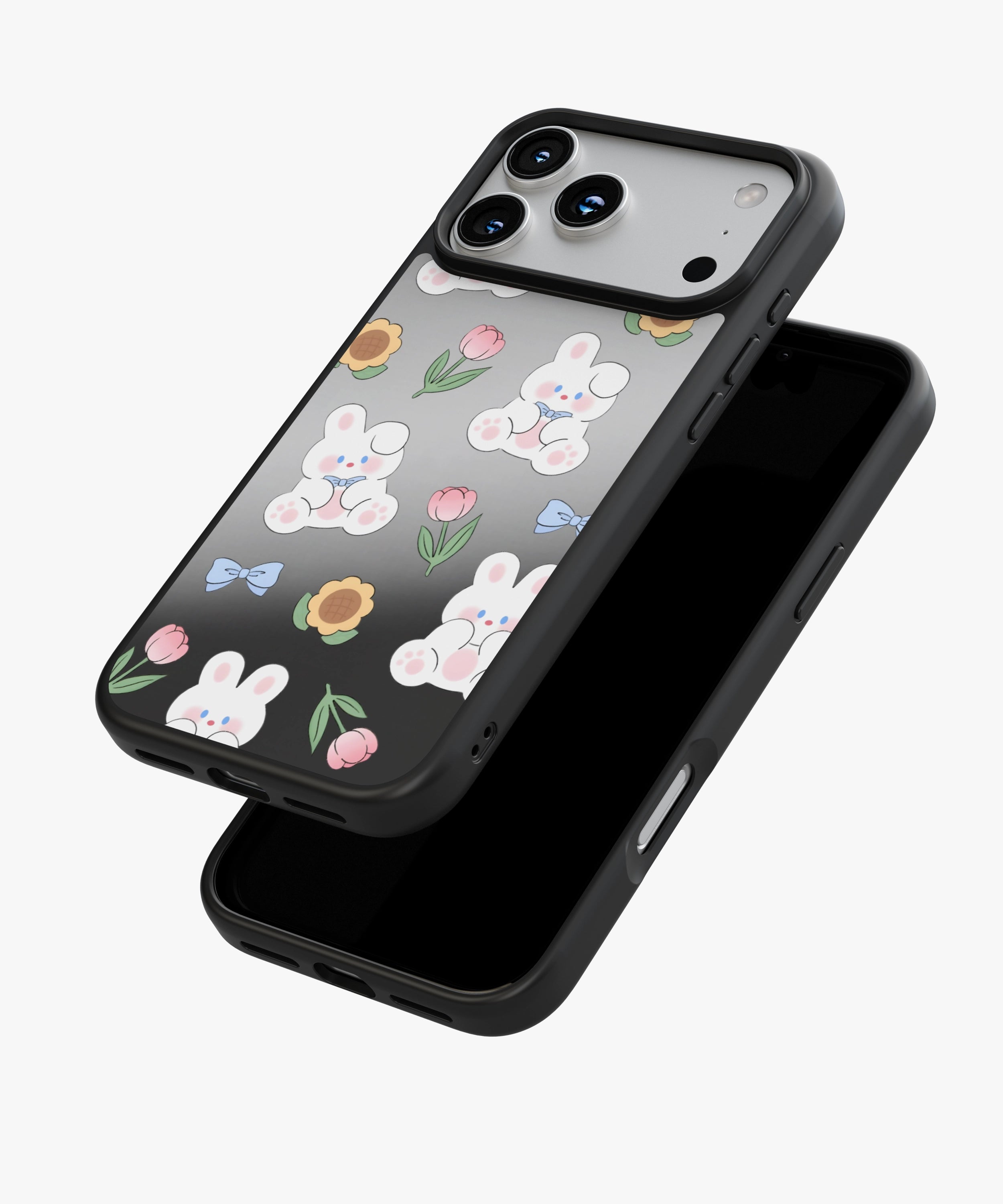 Bloom Bunny Luxe Mirror Phone Case