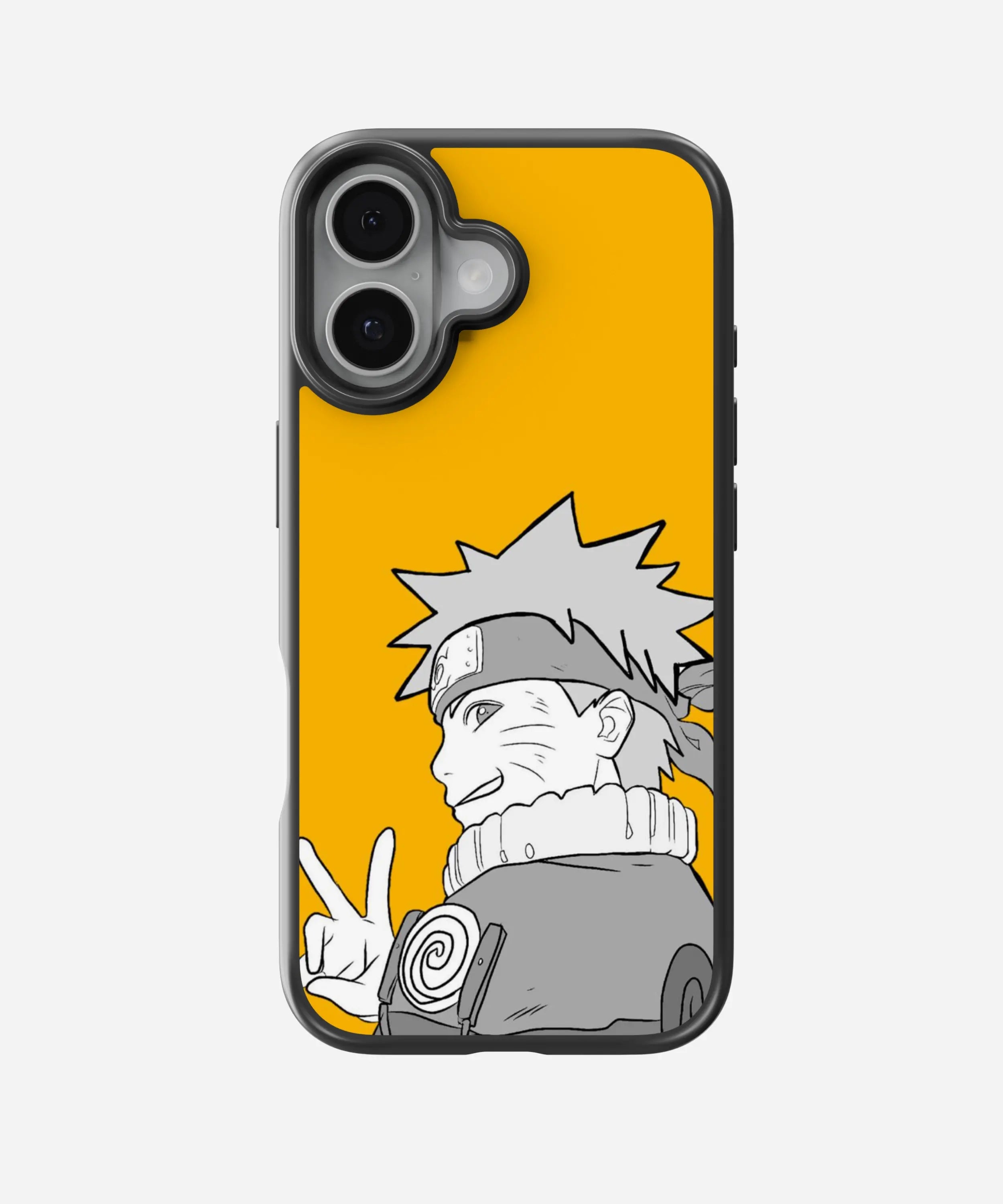Yellow Naruto Art Hybrid Phone Case