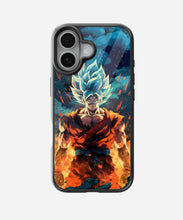 Load image into Gallery viewer, Goku Dynamic Glass Phone Case
