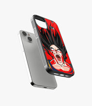 Load image into Gallery viewer, CG Red Goku Beast Glass Phone Case