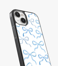 Load image into Gallery viewer, Bluebell Bows Glass Case