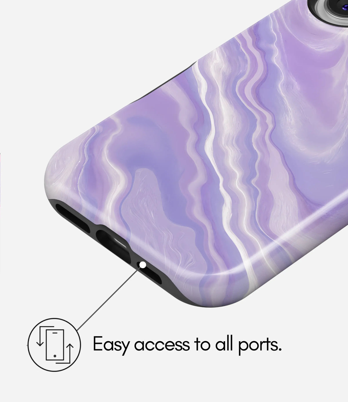 Lavender Melt Glossy Armoured Case