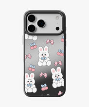 Load image into Gallery viewer, Ribbon Bunny Luxe Mirror Phone Case