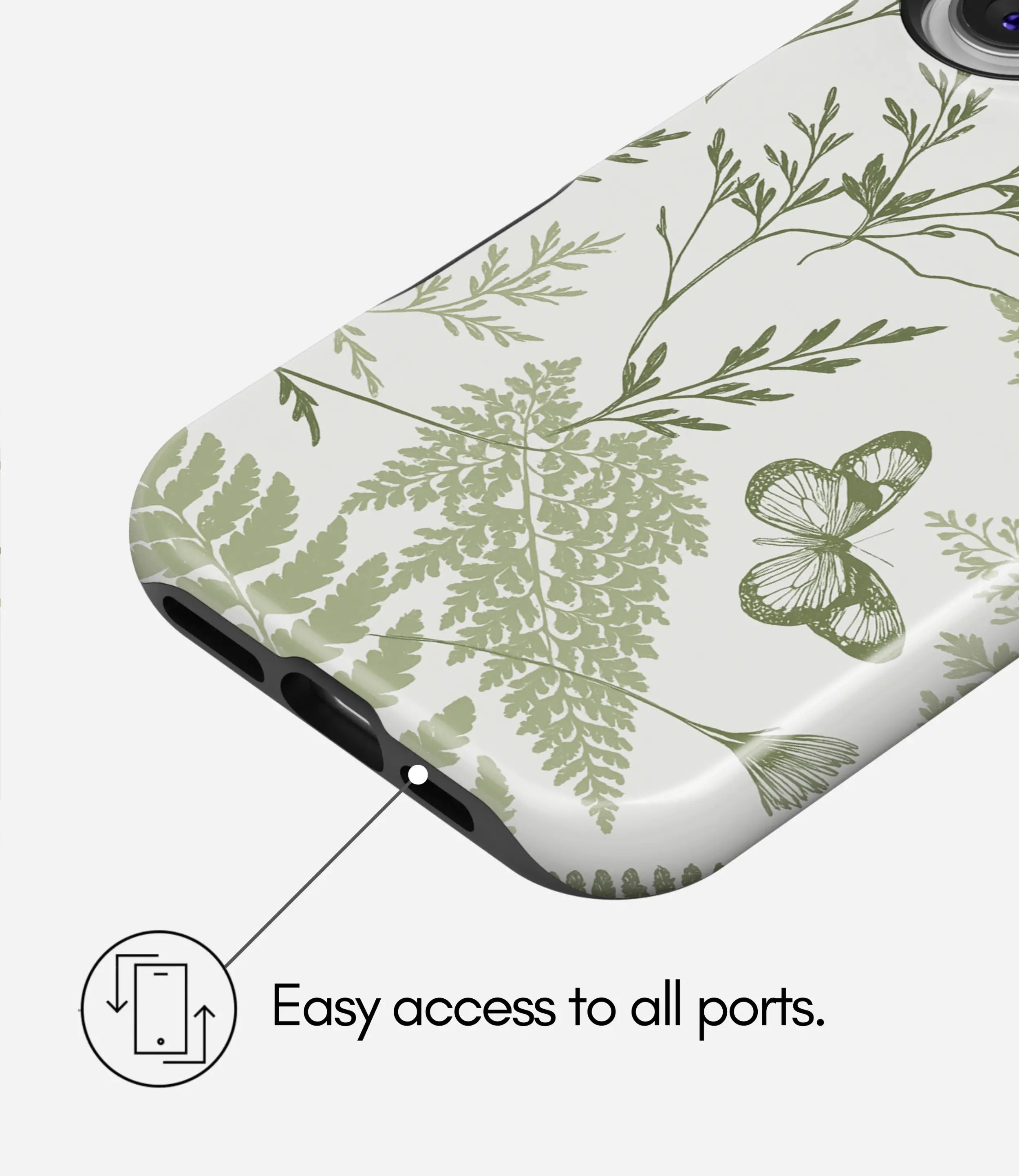 Botanic Breeze Glossy Armoured Case