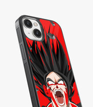 Load image into Gallery viewer, CG Red Goku Beast Glass Phone Case