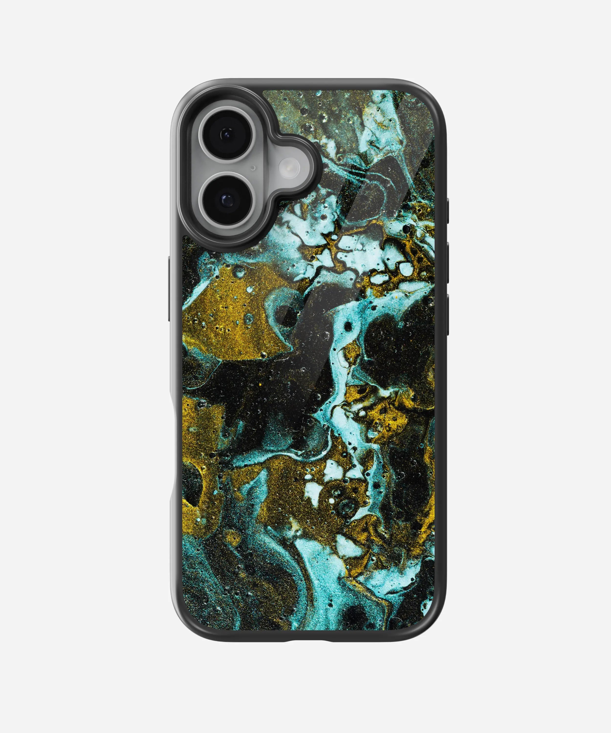 Midnight Marble Glass Phone Case