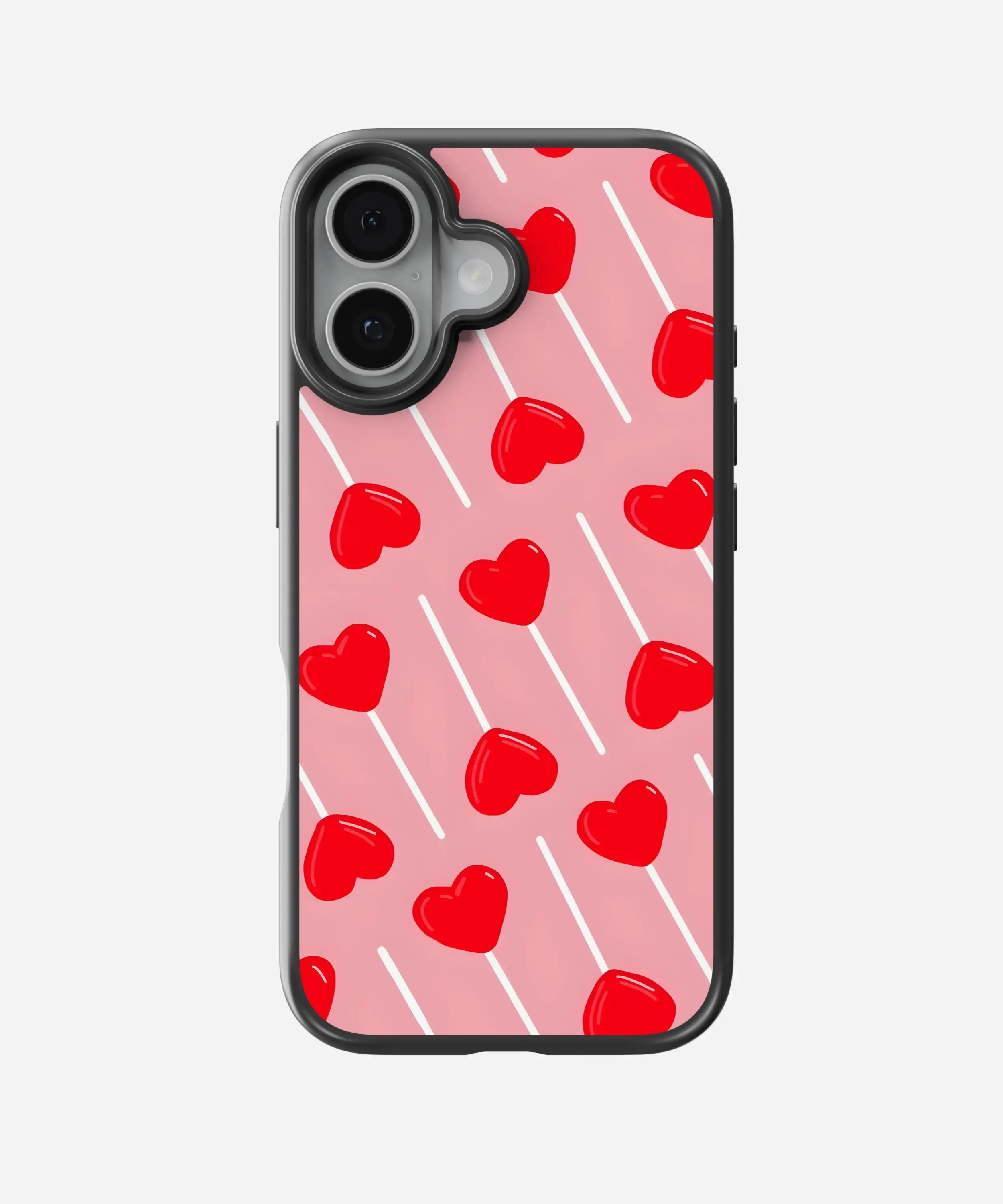 Heart Lollipop Hybrid Matte Case