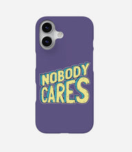 Load image into Gallery viewer, Nobody Cares Case
