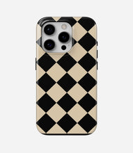 Load image into Gallery viewer, Noir Grid Glossy Armoured Case