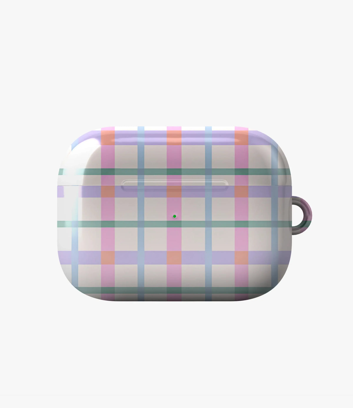 Pastel Dreamy Gingham Glossy Airpod Case
