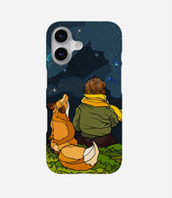 Load image into Gallery viewer, Gazing Stars With Dog Phone Case