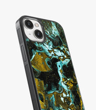 Load image into Gallery viewer, Midnight Marble Glass Phone Case