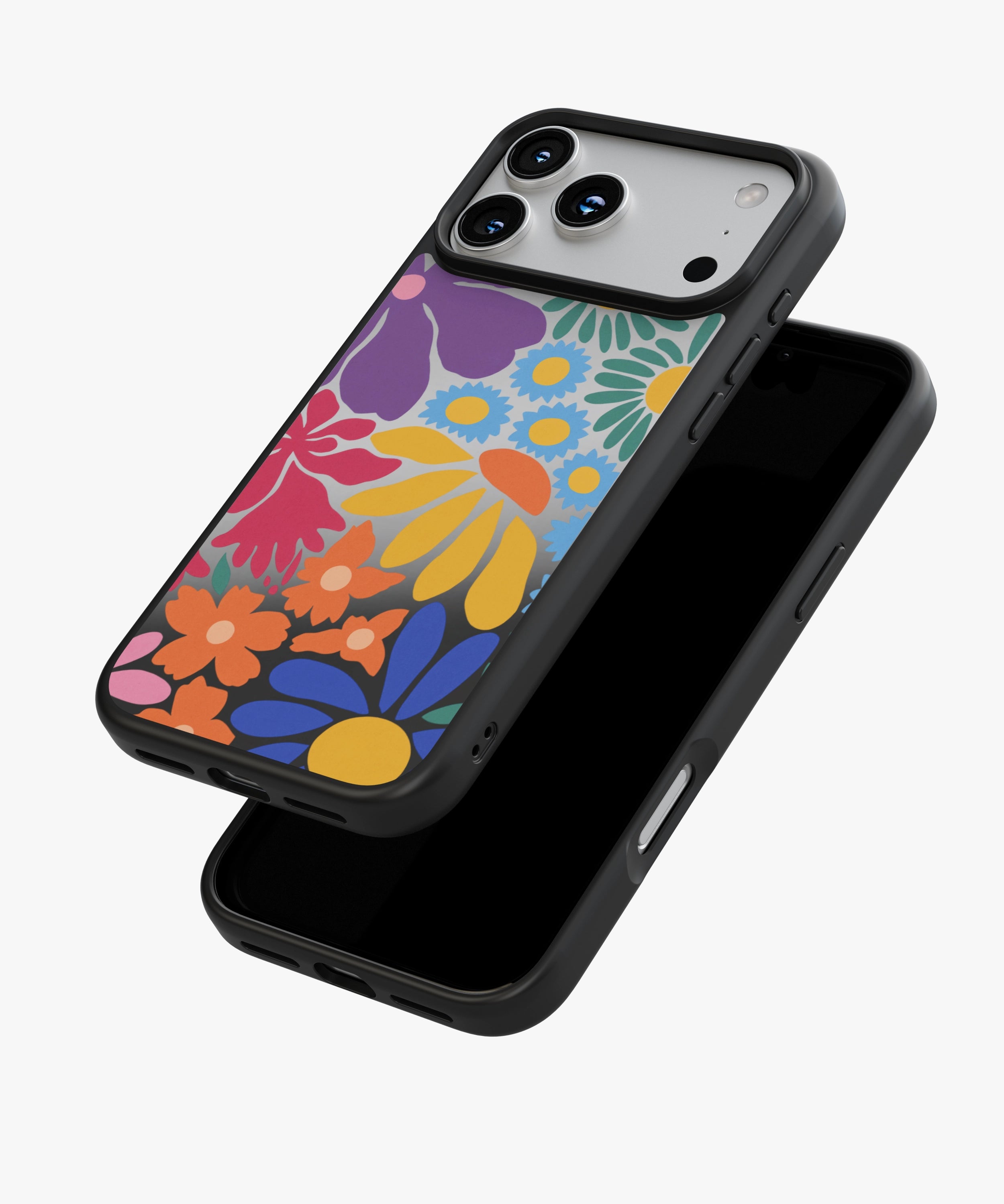 Funky Floral Luxe Mirror Phone Case
