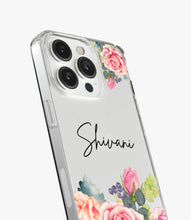 Load image into Gallery viewer, Gardenia Grace Custom Name Silicone Case