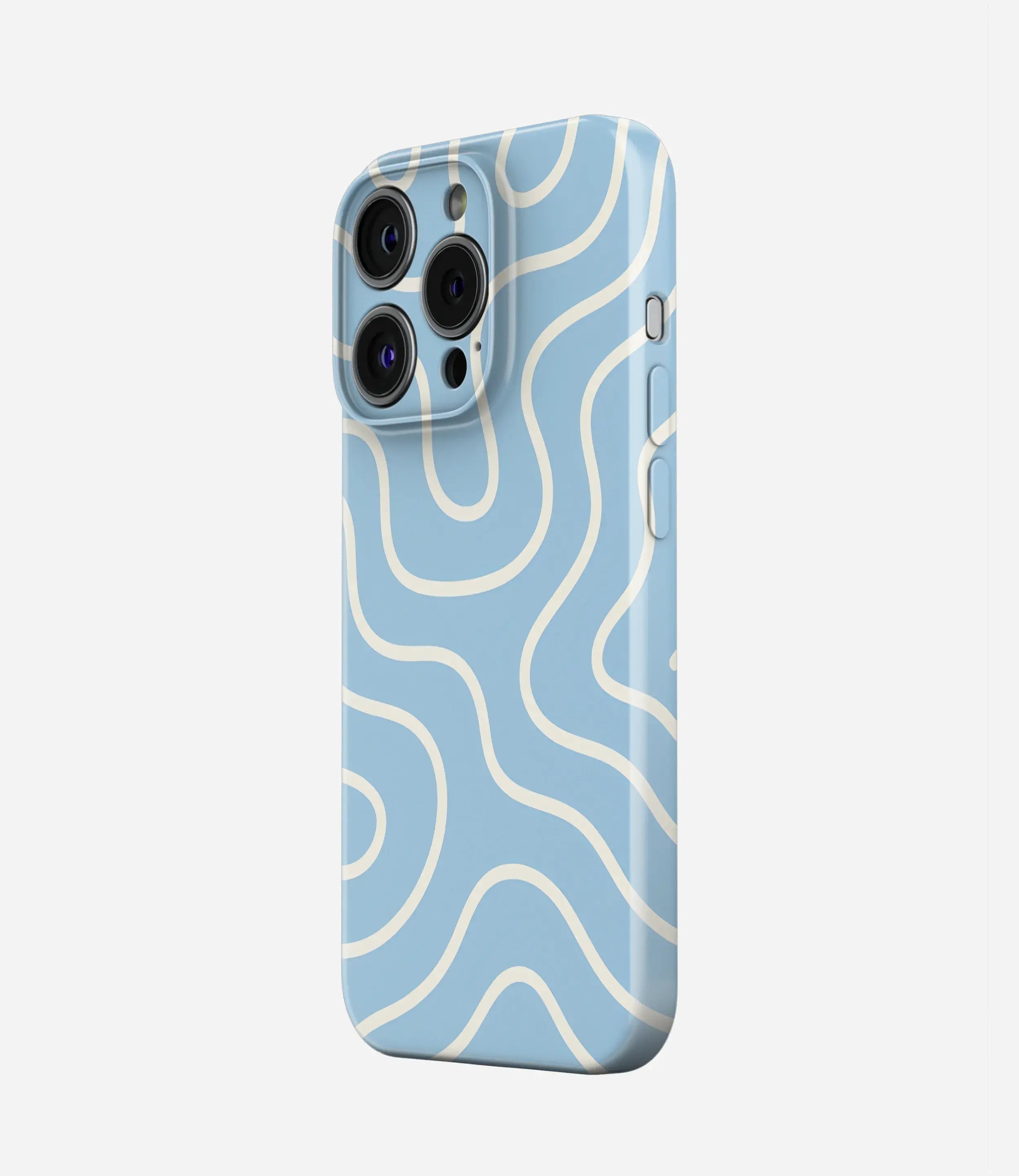 Skyline Waves Glossy Hard Case