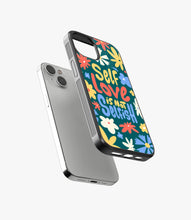 Load image into Gallery viewer, Self Love is Not Selfish Glass Case