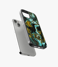 Load image into Gallery viewer, Midnight Marble Glass Phone Case