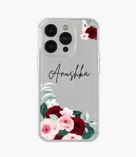 Load image into Gallery viewer, Rose Radiance Custom Name Silicone Case