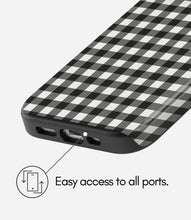 Load image into Gallery viewer, Monochrome Picnic Glossy Armoured Case