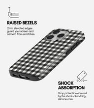 Load image into Gallery viewer, Monochrome Picnic Glossy Armoured Case