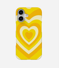 Load image into Gallery viewer, Y2k Yellow Hearts Case