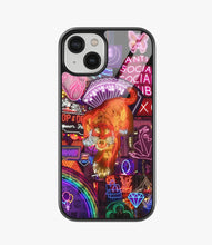 Load image into Gallery viewer, Wild Cat Neon Glass Case