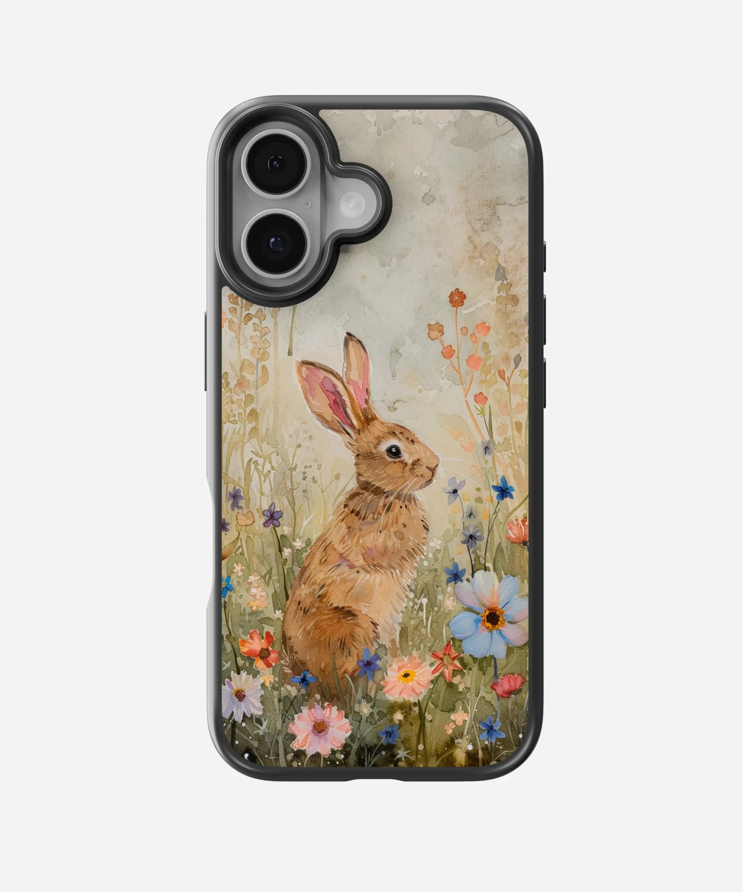 Springtime Bunny Haven Hybrid Matte Case