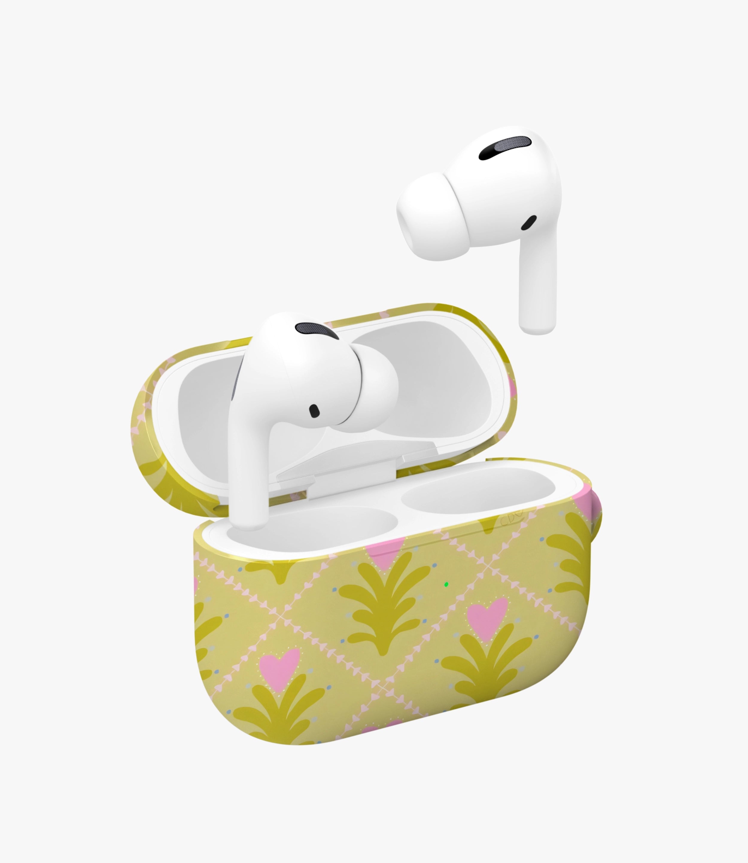 Heartleaf Glossy Glossy Airpod Case