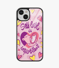 Load image into Gallery viewer, Self Love is Important Glass Case