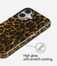 Load image into Gallery viewer, Golden Leopard Glossy Armoured Case